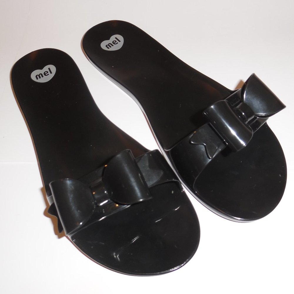Mel Dreamed Melissa Jelly‎ Bow Citrus Sandal Shoes